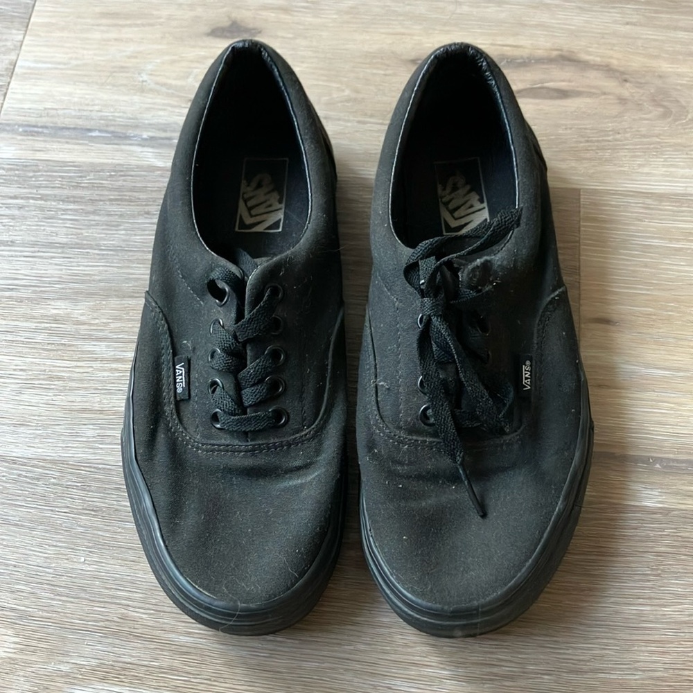 Vans black shoes